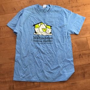 Marblehead animal shelter T-shirt L NWOT
